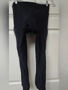 shebeest Black Women’s Cycling Tights with Padded Seat